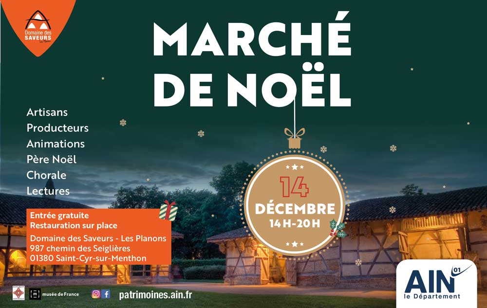 marché de Noël Domaine des Saveurs