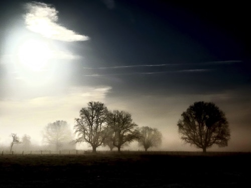 Brume d'hiver à Jayat