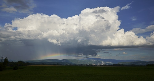 Bugey vu de Chazey-sur-Ain