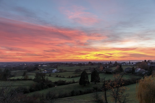 Ciel de feu