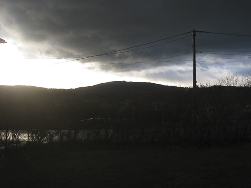 Jour d'orage au Mont Pilon