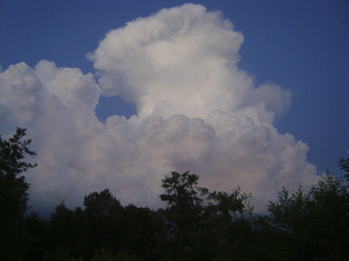 L'Ain dans les nuages