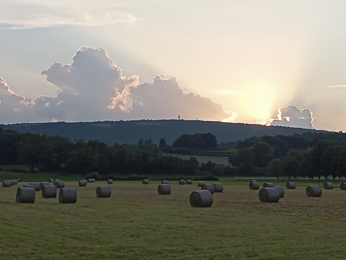 Nuage dans la vallée du Suran