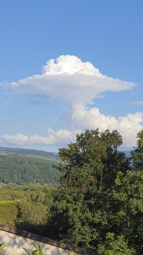 Nuage sur le Bugey