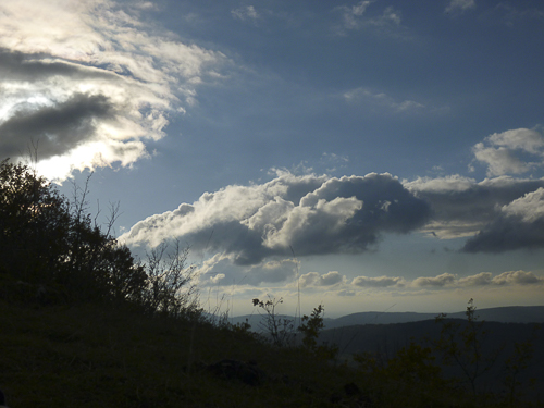 Nuages depuis Balvay