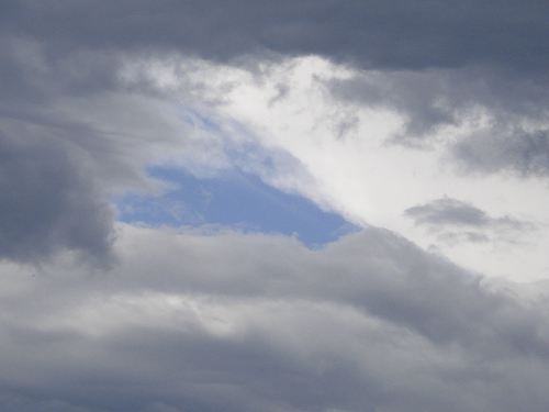 Un nuage dans la plaine de Meillonnas