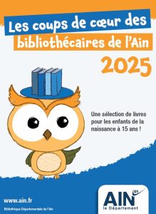 Plaquette - Sélection de livres jeunesse - Bibliothécaires de l'Ain 2025 